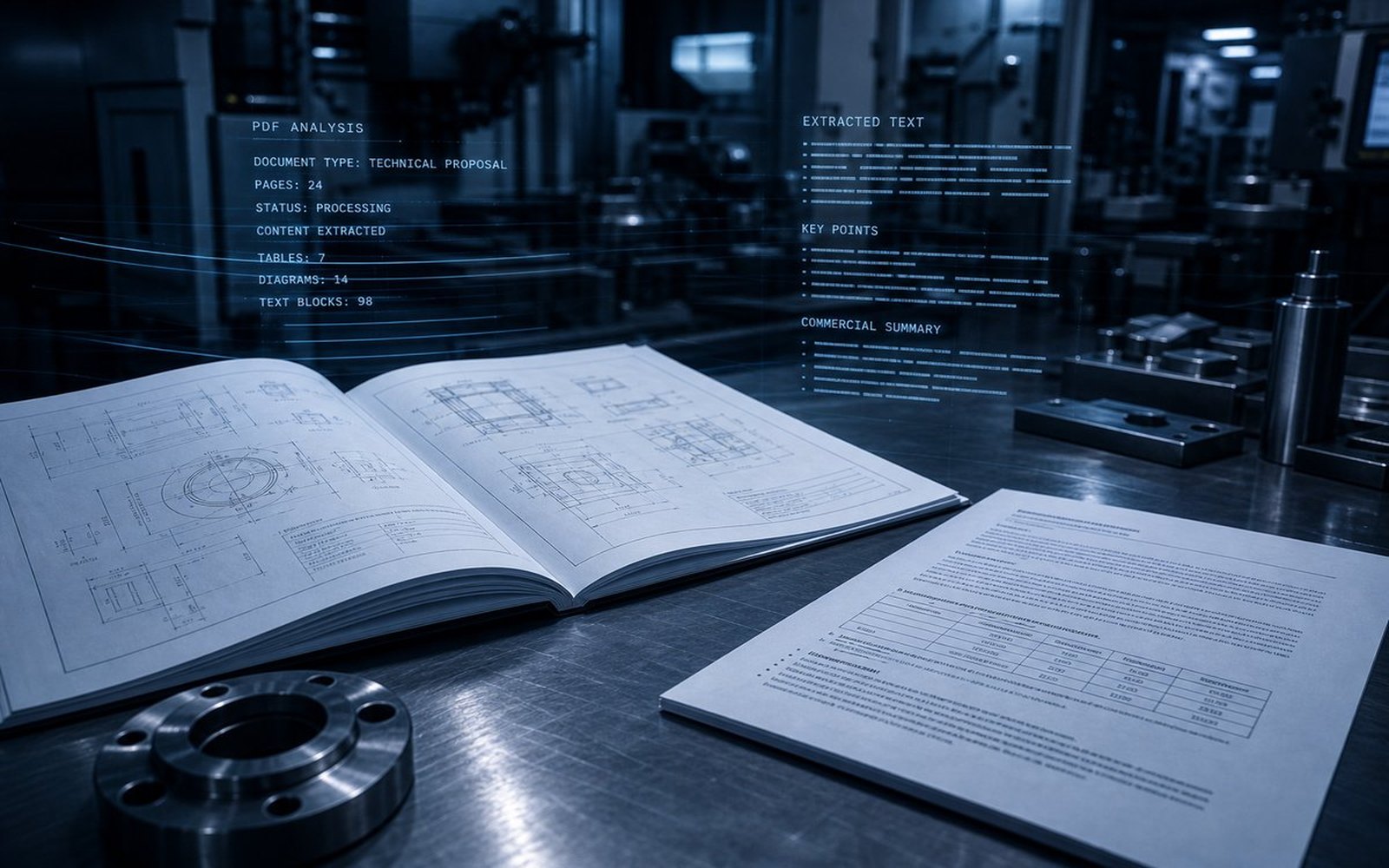Загрузка и разбор PDF и DOCX внутри staff AI-чата
