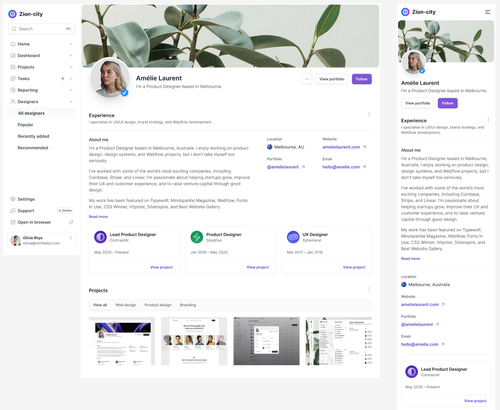 Design System «WEB 3.0» — экран 4